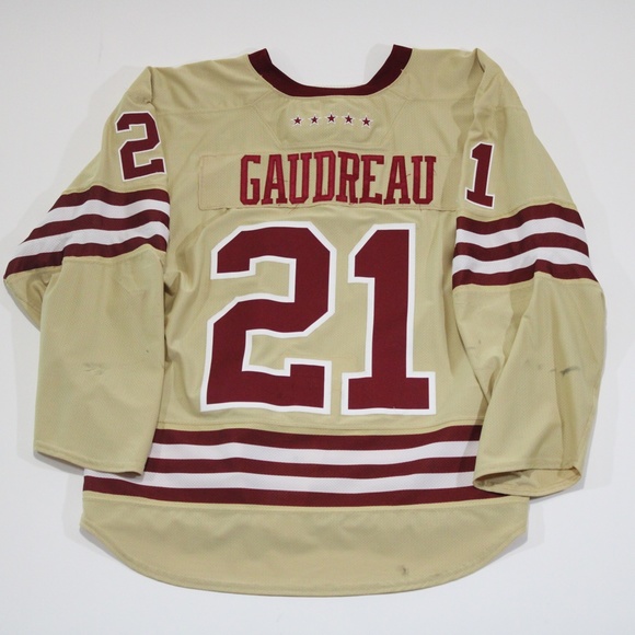 Matthew Gaudreau Boston College game worn jersey size 44 - Picture 7 of 7